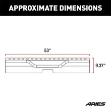 Load image into Gallery viewer, ARIES TrailChaser Steel Rear Bumper Center Section 2081024 fits 2018-2019 Jeep Wrangler JL - Side View
