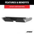 Load image into Gallery viewer, ARIES TrailChaser Steel Rear Bumper Center Section 2081024 fits 2018-2019 Jeep Wrangler JL - Installation View