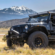 Load image into Gallery viewer, ARIES TrailCrusher Steel Front Bumper Angular Brush Guard 2156050 fits Jeep Wrangler / Gladiator / 2018-2019 Jeep Wrangler...