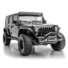 Load image into Gallery viewer, ARIES TrailCrusher Steel Front Bumper with Brush Guard, 12.5K 2186000 fits Jeep Wrangler JK - Additional View 8