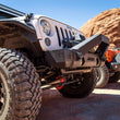 Load image into Gallery viewer, ARIES TrailCrusher Steel Front Bumper with Brush Guard, 12.5K 2186000 fits Jeep Wrangler JK - Additional View 10