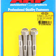 Load image into Gallery viewer, ARP 5/16-24 X 1.750 SS Hex Water Pump Pulley w/ .500in Fan Spacer Stud Kit