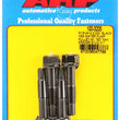 Load image into Gallery viewer, ARP 5/16-24 X 2.000 Black Hex Water Pump Pulley w/ .750in Fan Spacer Stud Kit