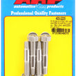Load image into Gallery viewer, ARP 5/16-24 X 2.000 SS Hex Water Pump Pulley w/ .750in Fan Spacer Stud Kit