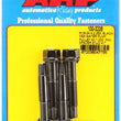 Load image into Gallery viewer, ARP 5/16-24 X 2.250 Black Hex Water Pump Pulley w/ 1.000in Fan Spacer Stud Kit