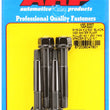 Load image into Gallery viewer, ARP 5/16-24 X 2.500 Black Hex Water Pump Pulley w/ 1.250in Fan Spacer Stud Kit