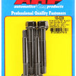Load image into Gallery viewer, ARP 5/16-24 X 2.750 Black Hex Water Pump Pulley w/ 1.500in Fan Spacer Stud Kit