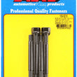 Load image into Gallery viewer, ARP 5/16-24 X 3.250 Black Hex Water Pump Pulley w/ 2.000in Fan Spacer Stud Kit