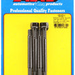 Load image into Gallery viewer, ARP 5/16-24 X 3.500 Black Hex Water Pump Pulley w/ 2.250in Fan Spacer Stud Kit