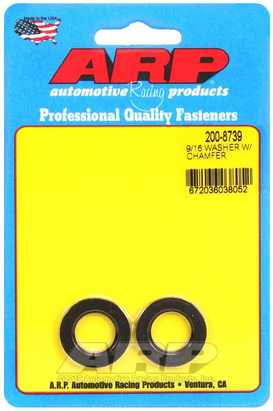 ARP 9/16 ID 1.00 OD chamfer washer