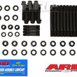 Load image into Gallery viewer, ARP Chevrolet Small Block w/ 4-Bolt Front &amp; Rear Caps Main Stud Kit - Black