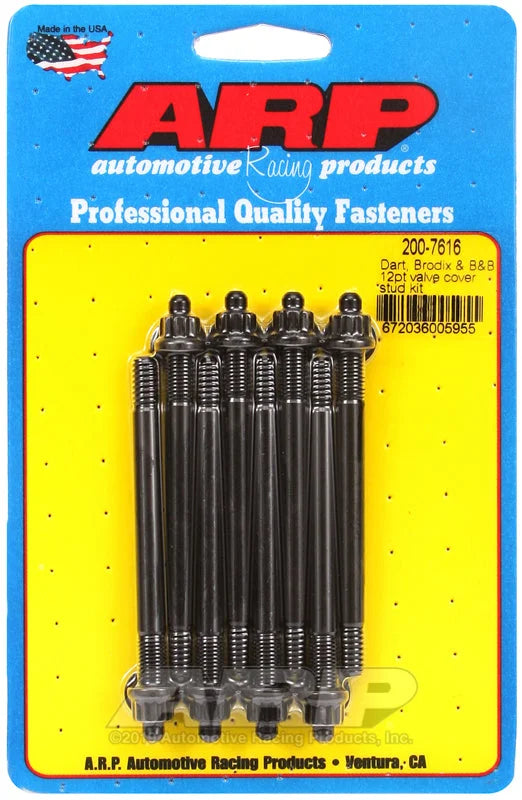 ARP Dart BRodix and B and B 12pt Valve Cover Stud Kit