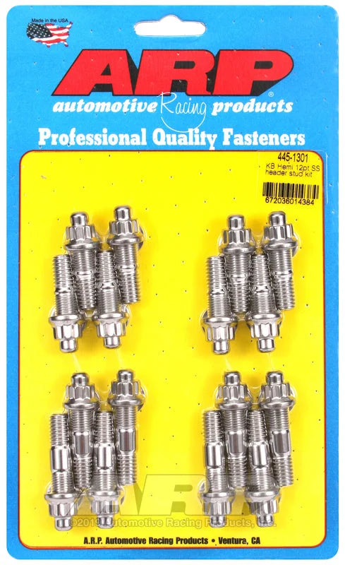 ARP KB Hemi Hex Exhaust Stud Kit 12PT