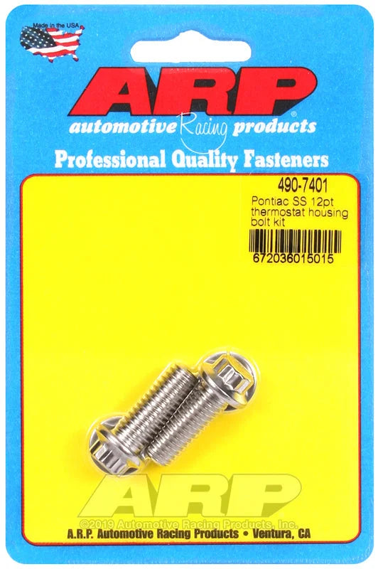 ARP Pontiac SS 12pt Thermostat Housing Bolt Kit