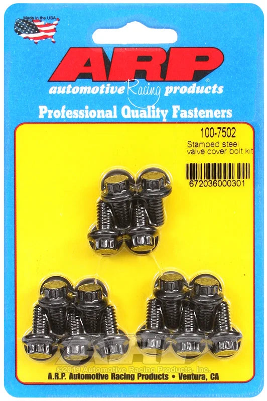 ARP Stamped Steel 12pt Valve Cover Bolt Kit