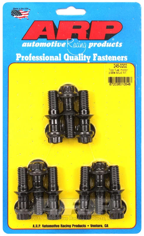 ARP Top fuel motor plate w/1/4in spacer stud kit