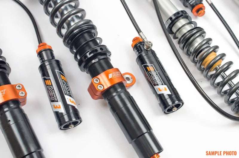 AST 5300 Series Coilovers VW Golf Mk7 5G (Incl. Springs & Droplink) - Installation View