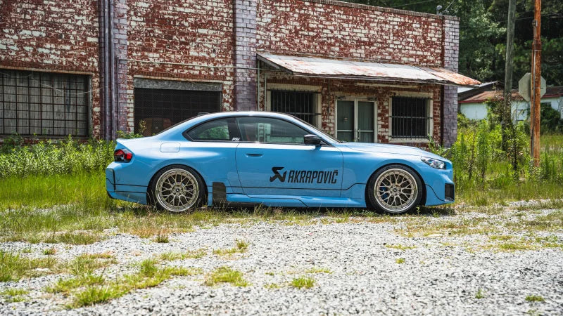 AST BMW G87 M2 / G80 M3 / G81 /G82 M4 / G83 M4 Adjustable Lowering Springs - 20-46mm Fr / 10-36mm Rr - Installation View