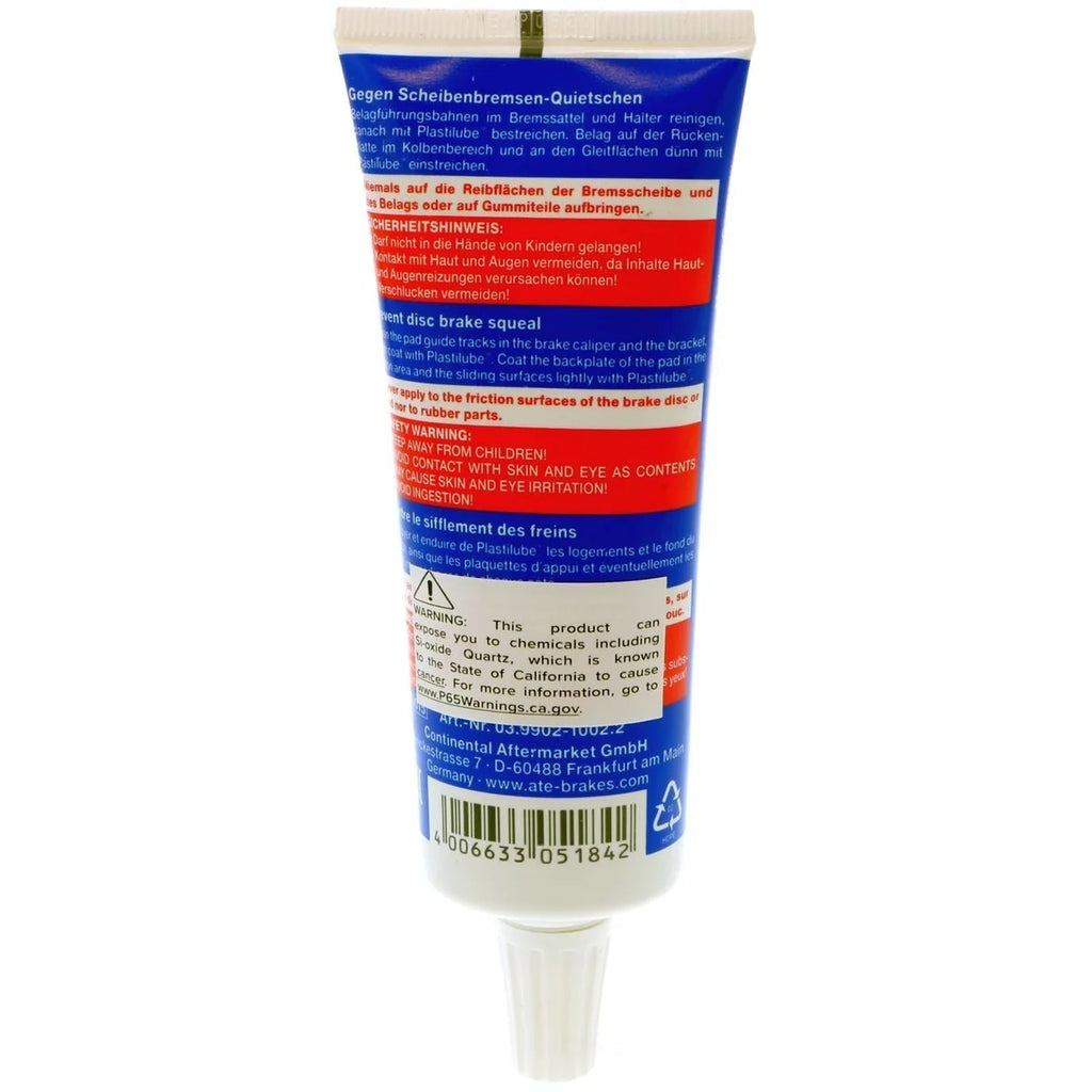 ATE Brake Assembly Lubricant 700015 fits 1967-2025 BMW / Volvo - Side View