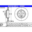 Load image into Gallery viewer, ATE Brake Disc 424201 fits 2008-2010 BMW 535i / 2004-2005 BMW 545i / 2008-2009 BMW 550i / 2004-2005 BMW 645Ci / 2006-2010 ...
