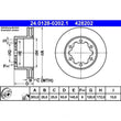 Load image into Gallery viewer, ATE Brake Disc 428202 fits 2007 Dodge Sprinter 3500 / 2010 Mercedes-Benz Sprinter 3500 / 2018 Mercedes-Benz Sprinter 3500XD