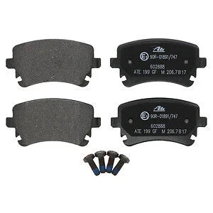 ATE Brake Pad Set 602888 fits 2005-2011 Audi A6 / A6 Quattro / S6 - Side View