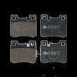 Load image into Gallery viewer, ATE Brake Pad Set 603504 fits 1987-1989 Mercedes-Benz 260E / 1986-1993 Mercedes-Benz 300E / 1994-1996 Mercedes-Benz C220 - Back Vie...