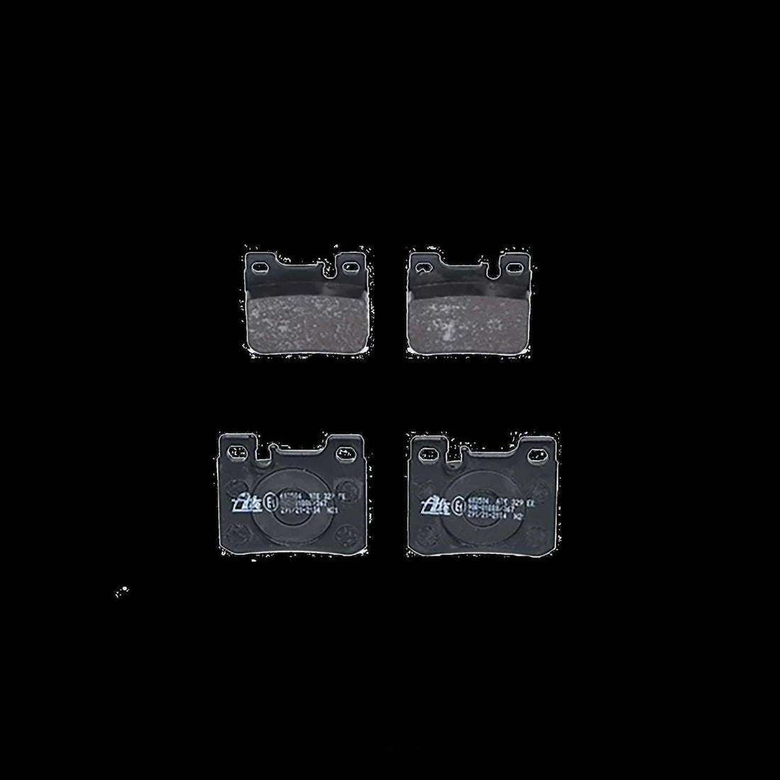 ATE Brake Pad Set 603504 fits 1987-1989 Mercedes-Benz 260E / 1986-1993 Mercedes-Benz 300E / 1994-1996 Mercedes-Benz C220 - Additional View ...