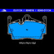Load image into Gallery viewer, ATE Brake Pad Set 604816 fits 2017-2022 Porsche 718 Boxster / 2017-2022 Porsche 718 Cayman / 2005-2009 2013-2016 Porsche B...