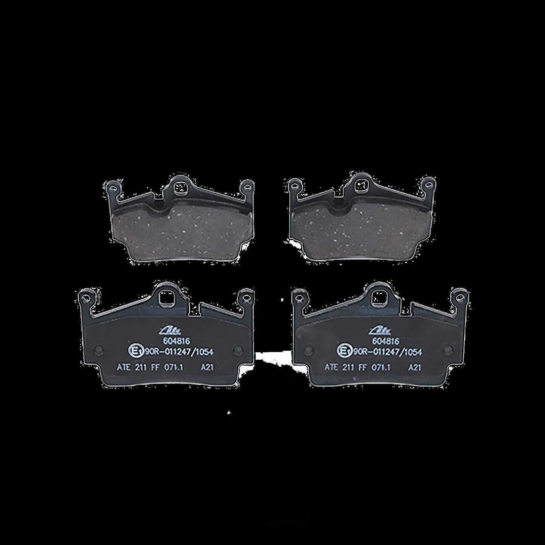 ATE Brake Pad Set 604816 fits 2017-2022 Porsche 718 Boxster / 2017-2022 Porsche 718 Cayman / 2005-2009 2013-2016 Porsche B...