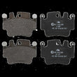 Load image into Gallery viewer, ATE Brake Pad Set 604987 fits 1999-2005 Porsche 911 / Boxster - Back View