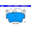 Load image into Gallery viewer, ATE Brake Pad Set 604987 fits 1999-2005 Porsche 911 / Boxster - Main Product View