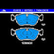 Load image into Gallery viewer, ATE Brake Pad Set 607053 fits 1993-1997 Volvo 850 / 1998-2004 Volvo C70 / 1998-2000 Volvo S70 / 1998-2000 Volvo V70 - Inst...