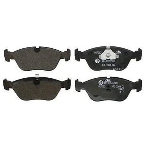 ATE Brake Pad Set 607053 fits 1993-1997 Volvo 850 / 1998-2004 Volvo C70 / 1998-2000 Volvo S70 / 1998-2000 Volvo V70 - Side...