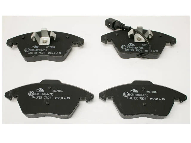 ATE Brake Pad Set 607184 - Side View