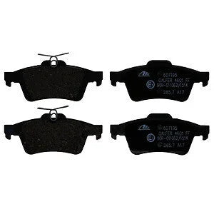 ATE Brake Pad Set 607195 fits 2008-2013 Volvo C30 / 2006-2013 Volvo C70 / 2004-2011 Volvo S40 / 2005-2011 Volvo V50 - Main...