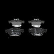 Load image into Gallery viewer, ATE Brake Pad Set 607195 fits 2008-2013 Volvo C30 / 2006-2013 Volvo C70 / 2004-2011 Volvo S40 / 2005-2011 Volvo V50 - Addi...