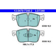Load image into Gallery viewer, ATE Brake Pad Set LD7340 fits 2018 Land Rover Range Rover Velar R-Dynamic HSE / 2020 Land Rover Range Rover Velar SV Autob...