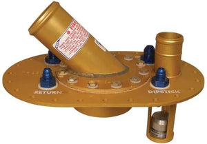ATL Fuel Cells 2-1/4 O.D. Fill w/ Flapp er Valve Assy.  1-1/2 Ve PT-BG-040