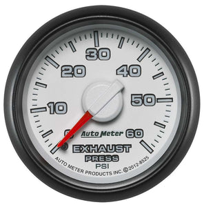 AutoMeter - Exhaust Pressure Gauge 0-60psi Dodge Match - 8525
