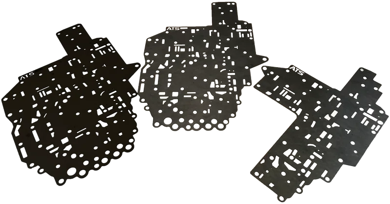 ATS Diesel 19-20 Dodge RAM 6.7L Cummins 68RFE Billet Valve Body Channel Plate Kit - Side View