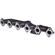 Load image into Gallery viewer, ATS Diesel 2003+ Dodge 5.9L Cummins 2pc T3 Non-Wastegated Pulse Flow Exhaust Manifold - Back View