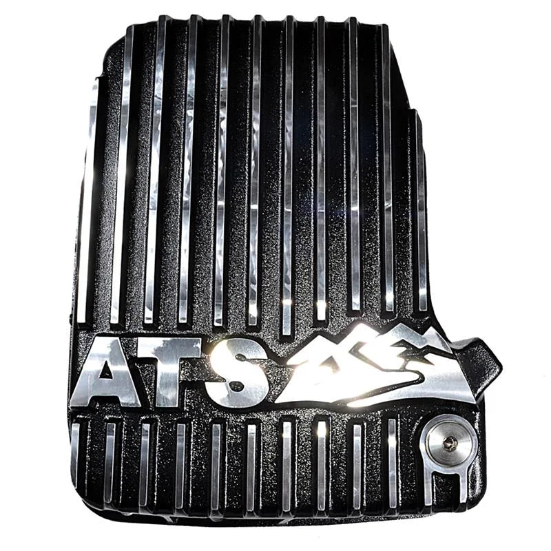 ATS Diesel 68RFE Aluminum +5 Qt Transmission Pan - Installation View