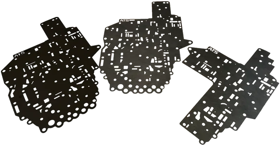 ATS Diesel 19-20 Dodge RAM 6.7L Cummins 68RFE Billet Valve Body Channel Plate Kit - Side View