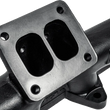Load image into Gallery viewer, ATS Diesel 98.5-07 Dodge 5.9L 24V Cummins T4 Single Piece Pulse Flow Exhaust Manifold Kit - Side View