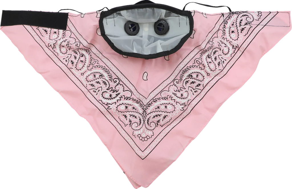ATV-TEK Bandana Dust Mask - Pink BDMPNK - Side View