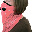 Load image into Gallery viewer, ATV-TEK Bandana Dust Mask - Pink BDMPNK - Back View
