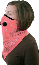Load image into Gallery viewer, ATV-TEK Bandana Dust Mask - Pink BDMPNK - Back View
