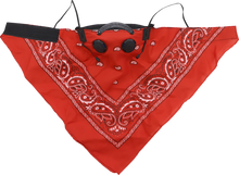 Load image into Gallery viewer, ATV-TEK Bandana Dust Mask - Red BDMRED - Main Product View