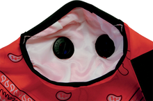 Load image into Gallery viewer, ATV-TEK Bandana Dust Mask - Red BDMRED - Side View